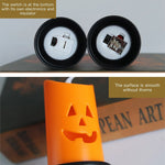 Pumpkin Candle LED Battery-Powered Flame-Free