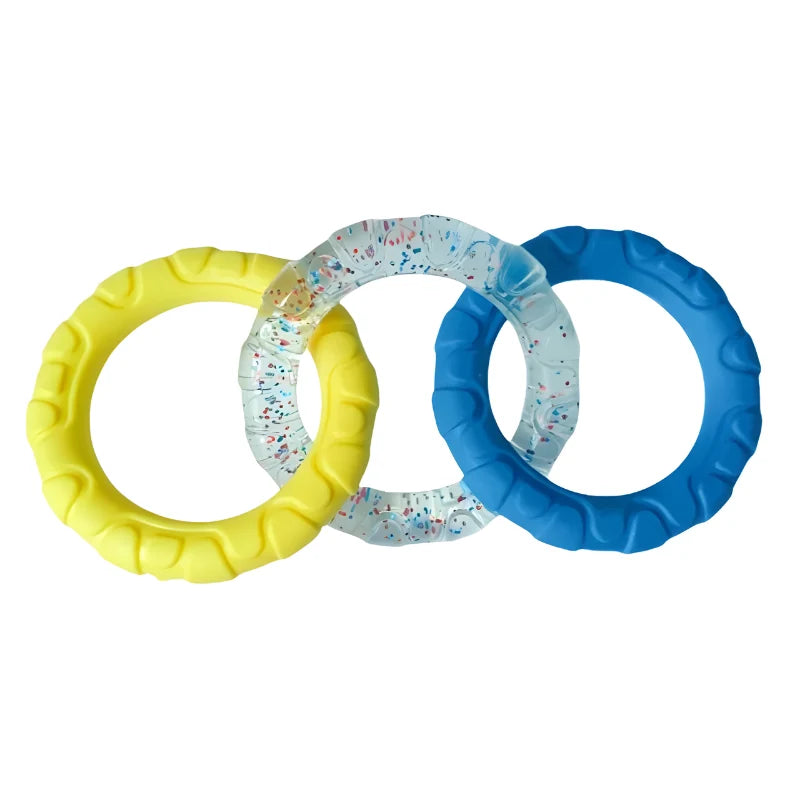 Puppy Chew Ring Teething Relief Elastic & Durable