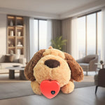 Puppy Plush Toy Heartbeat Simulator Soft Washable