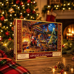Puzzle Advent Calendar 1,008 Pieces 24 Daily Compartments