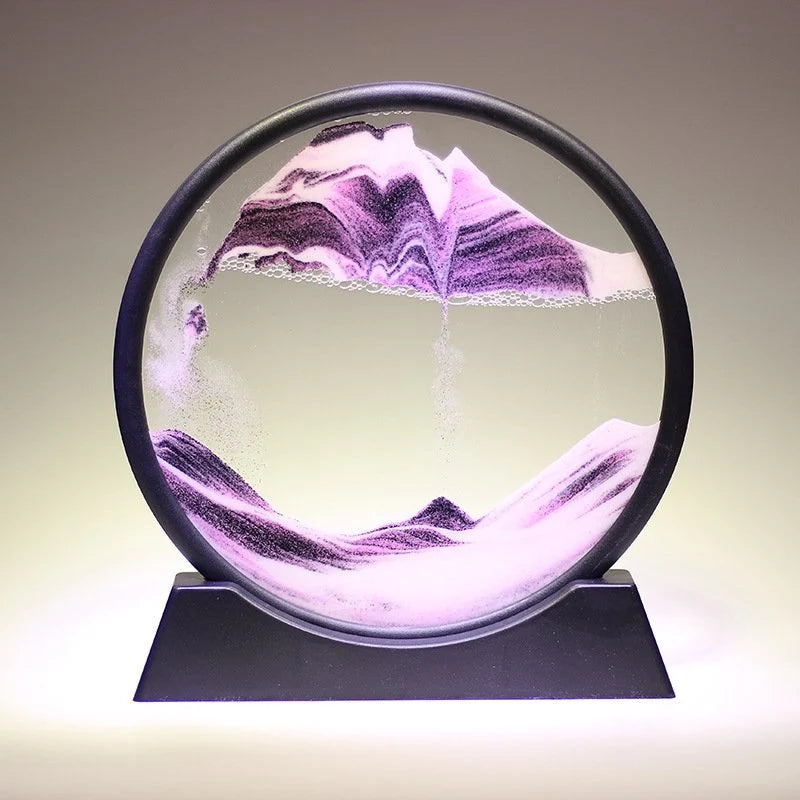Quicksand Art Display 3D Moving Sand Multi-Color