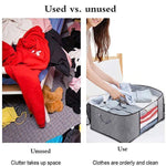 Quilt Storage Bag Foldable Clear Window Dust & Moisture Protection