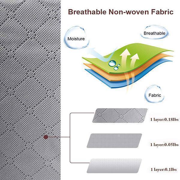 Quilt Storage Bag Foldable Clear Window Dust & Moisture Protection