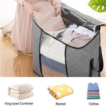 Quilt Storage Bag Foldable Clear Window Dust & Moisture Protection