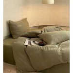 Quilted Bedding Set Cotton Muslin All-Season Machine Washable