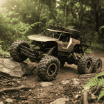 RC Monster Truck 4WD LED Lights Shock-Absorbing Suspension