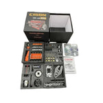 RC V8 Engine Kit Gasoline-Powered CDI Ignition CNC-Machined Metal