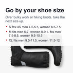 Rain Boot Covers PVC Side Zipper Reflective Strips