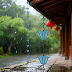 Rain Chain Iron Lotus Cups Rust-Resistant Finish