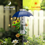 Rain Gauge Solar LED IP65 Waterproofing