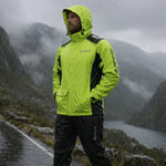 Rain Suit Waterproof Wind-Resistant Lightweight Packable Design