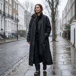 Raincoat Long Water-Repellent Wind-Resistant Packable Design