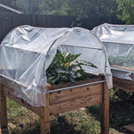 Raised Garden Bed Cover Transparent Greenhouse Frost Protection