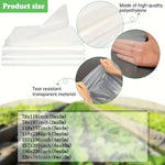 Raised Garden Bed Cover Transparent Greenhouse Frost Protection