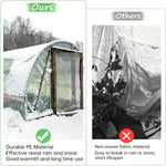 Raised Garden Bed Cover Transparent Greenhouse Frost Protection