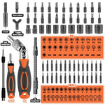 Ratchet Screwdriver Set 68-Piece Magnetic Holder & Portable Case