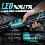 Ratchet Wrench Cordless Dual Mode 6-Inch Extended Neck