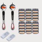 Razor Blade Set Multi-Layer Blades Ergonomic Locking Handle