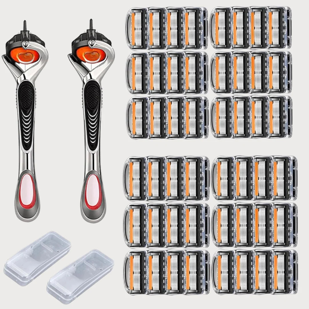Razor Blade Set Multi-Layer Smooth Glide blades