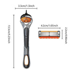 Razor Blade Set Multi-Layer Smooth Glide blades