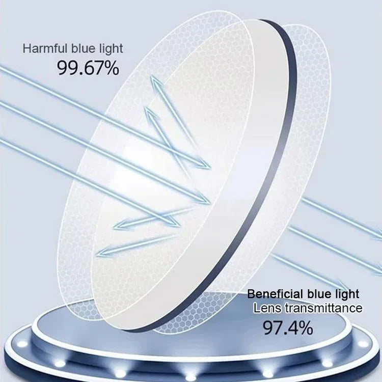 Reading Glasses Blue-Light Filtering Magnetic Neck-Hanging Design Lightweight Frame