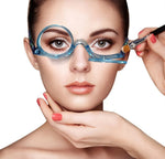 Reading Glasses Flip-Down Magnifying Design for Makeup Application