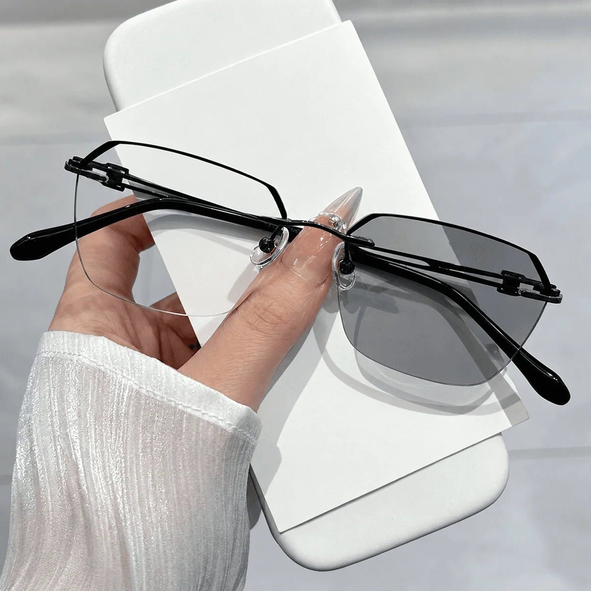 Reading Glasses Progressive Photochromic UV & Blue Light Filtering