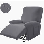 Recliner Cover Padded Non-Slip With Cup Holders