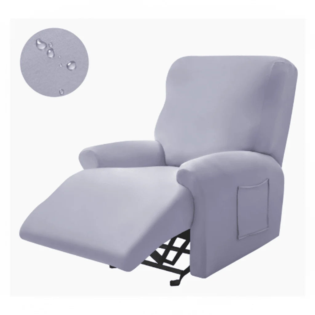 Recliner Cover Padded Non-Slip With Cup Holders