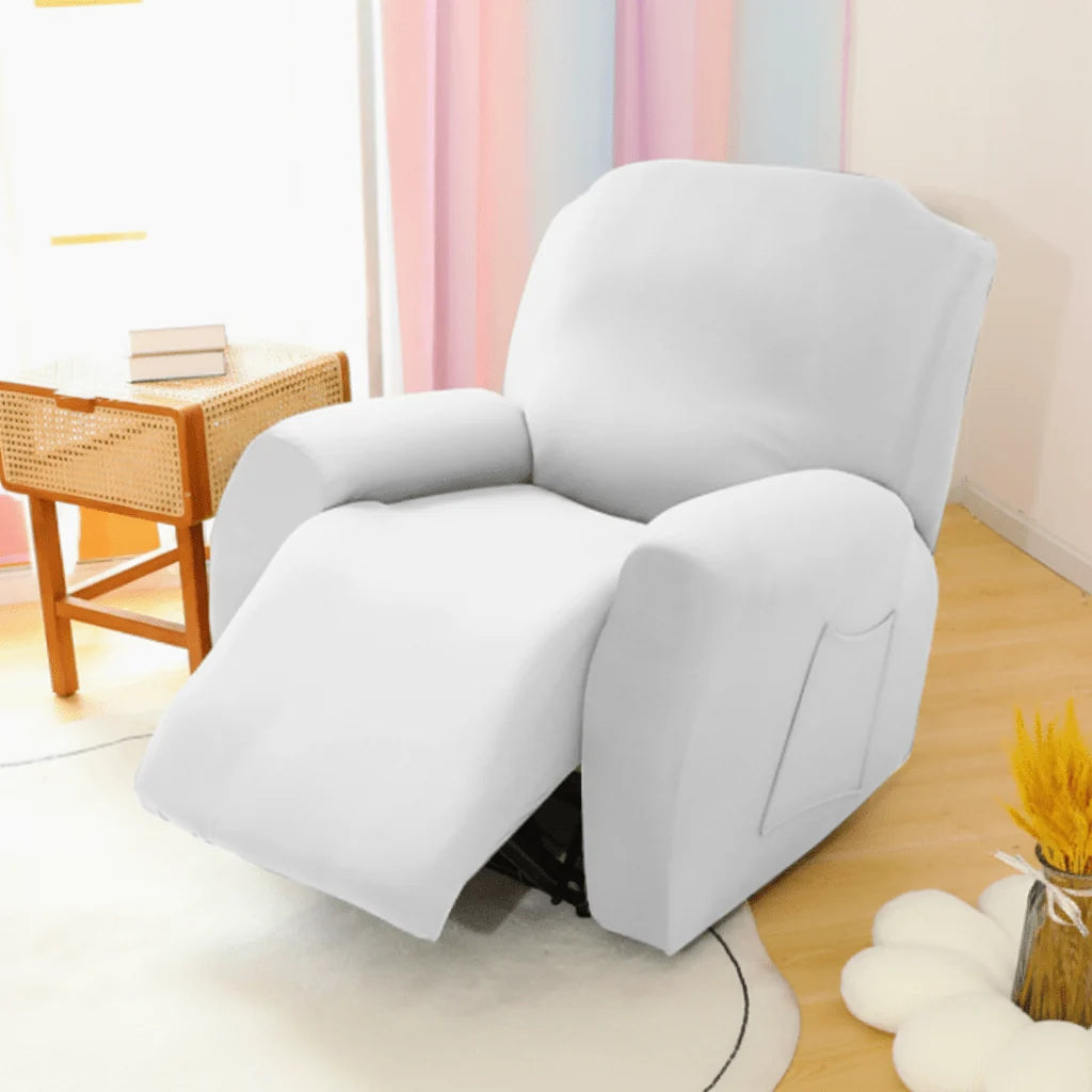 Recliner Cover Padded Non-Slip With Cup Holders