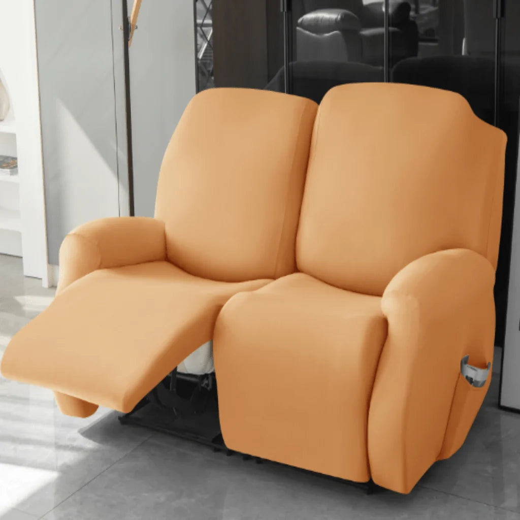Recliner Cover Padded Non-Slip With Cup Holders