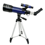 Refractor Telescope 70mm Aluminium Tripod Eyepieces & Smartphone Adapter
