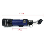 Refractor Telescope 70mm Aluminium Tripod Eyepieces & Smartphone Adapter