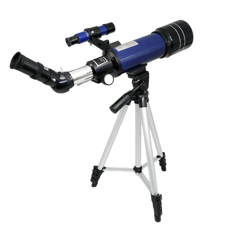 Refractor Telescope 70mm Aluminium Tripod Eyepieces & Smartphone Adapter