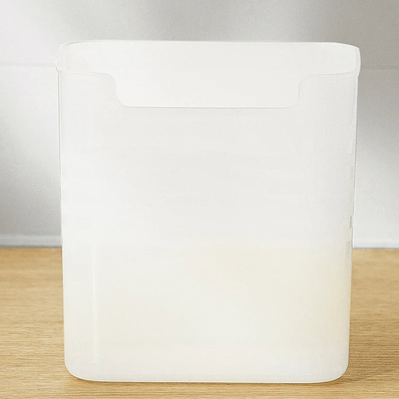 Refrigerator Door Storage Box Adjustable Tool-Free Fit Deep Vertical Design