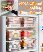 Refrigerator Storage Box Portable Fresh-Keeping Design
