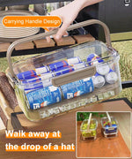 Refrigerator Storage Box Portable Fresh-Keeping Design
