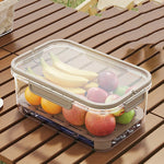 Refrigerator Storage Box Portable Fresh-Keeping Design