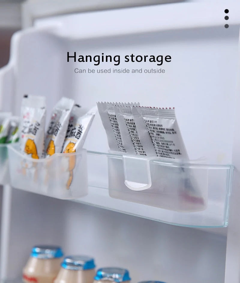 Refrigerator Storage Rack Buckle-Mount Set of 2