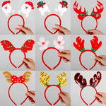 Reindeer Headband Soft Felt Adjustable Fit