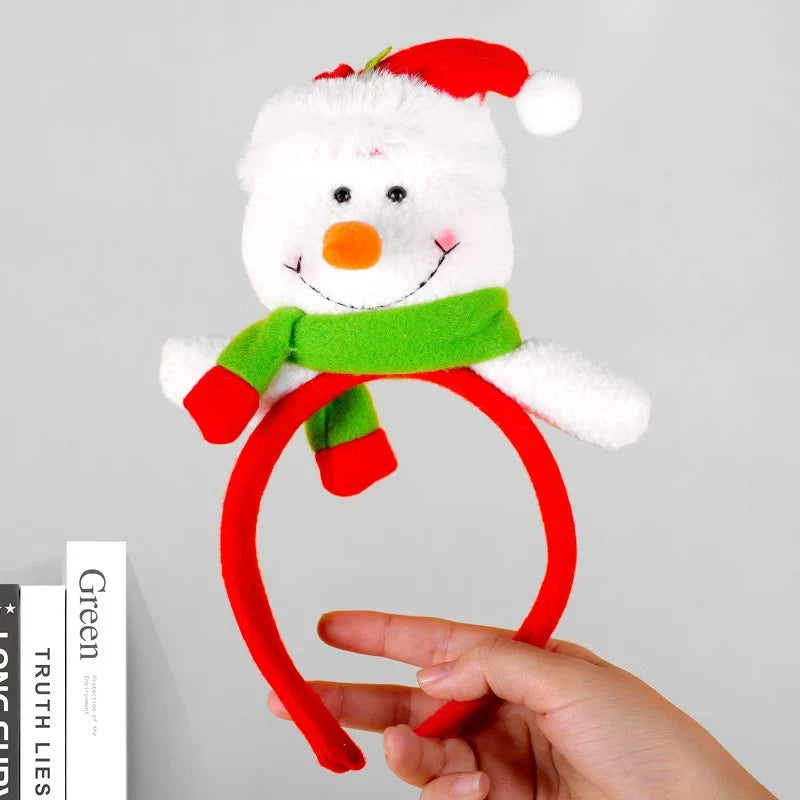 Reindeer Headband Soft Felt Adjustable Fit