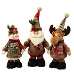 Reindeer Plush Decoration Soft Plush Child-Safe Filling