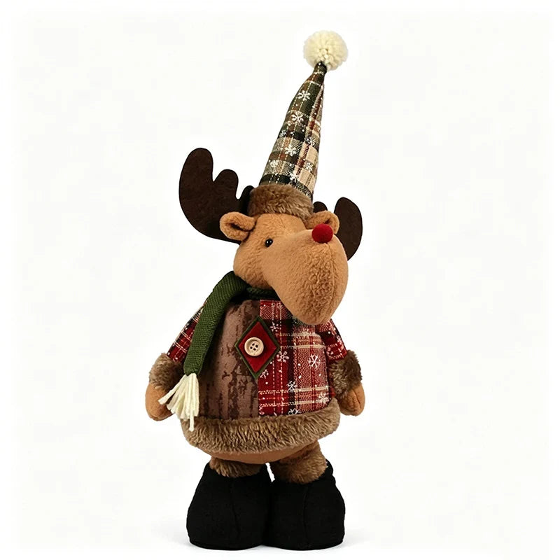 Reindeer Plush Decoration Soft Plush Child-Safe Filling