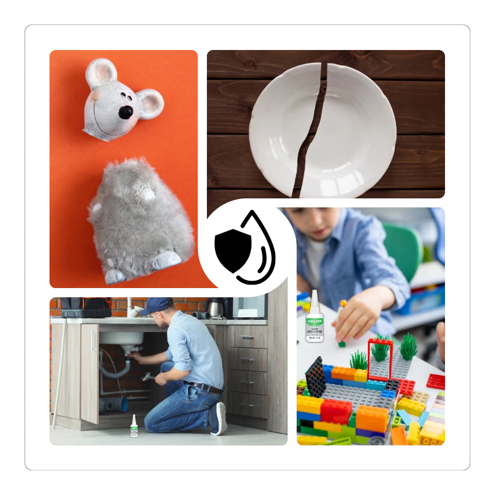 Repair Adhesive Instant Bonding Waterproof Clear