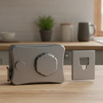 Retractable Clothesline Wall-Mounted Space-Saving 44.1 lb Capacity