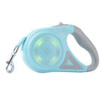 Retractable Dog Leash LED Light & Reflective Strip