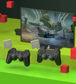 Retro Game Console 64GB Preloaded Two Wireless Controllers