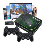 Retro Game Console Wireless Dual Controllers Plug-and-Play 64GB
