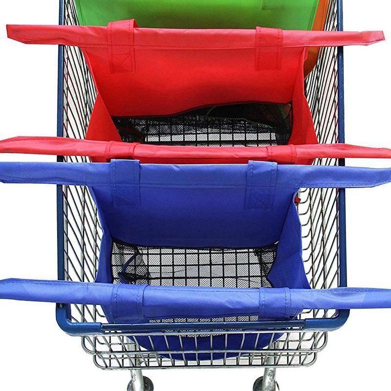 Reusable Grocery Bag Extra-Large Cart-Compatible & Tear-Resistant