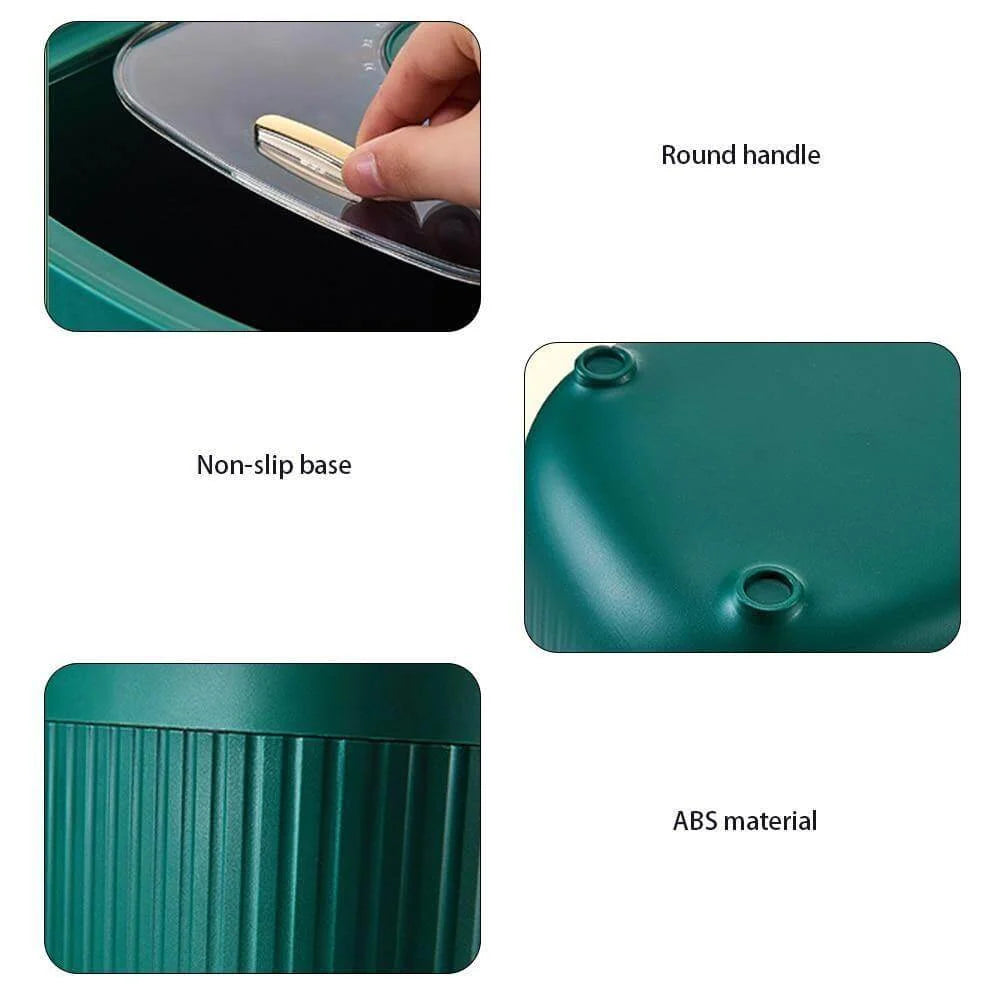 Rice Storage Container Dustproof Moisture-Proof 22 or 44 Lb Capacity